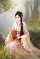 Girl Art Wallpaper HD Affiche