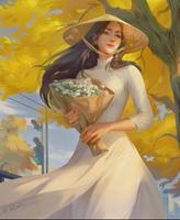 Girl Art Wallpaper HD capture d'écran 1