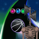 Siren Head Forest Neon ball APK