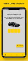 Renault Radio Code poster