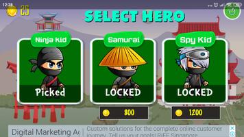 Game Ninja - Ninja Adventure Story capture d'écran 2