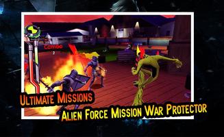 Alien Force Mission War Protector Cartaz