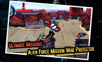 Alien Force Mission War Protector syot layar 1