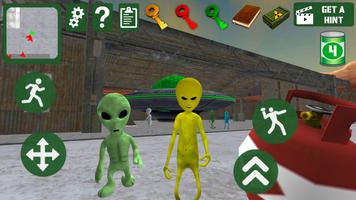 Alien Neighbor. Area 51 Escape imagem de tela 1