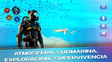 Supervivencia submarina: buceo Poster