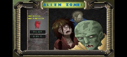 Alien zombie Shooter الملصق