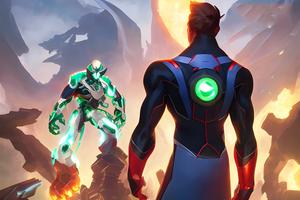 omnitrix Alien 10 Ultimat पोस्टर