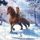 Jigsaw Puzzle Stable Horse Game APK