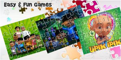 Puzzle Upin dan Ipin Game ảnh chụp màn hình 3