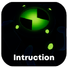 Omnitrix Simulator 3D 10 aliens viewer instruction icône