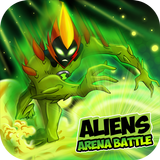 Aliens Arena: Mega Alien War Transform Zeichen