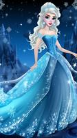 Frozen Princess Dress Up Affiche