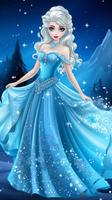 Frozen Princess Dress Up capture d'écran 1
