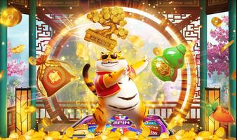 Poster Happy Gourd Tiger