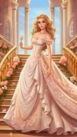 Princess Wedding Dress Up 海报
