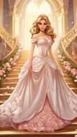 Princess Wedding Dress Up 截图 1