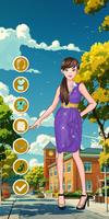 College Girl Dress Up screenshot 2