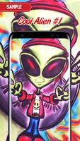 Alien & UFO Wallpaper پوسٹر