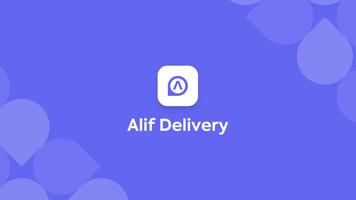 alif delivery Plakat
