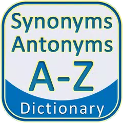 Synonyms Antonyms Dictionary Icon