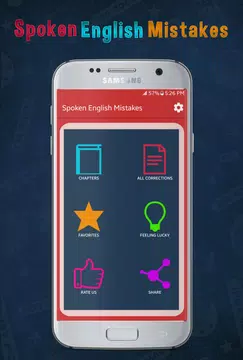 Screenshot 1 for Common Spoken English Mistakes