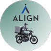 ALIGN DELIVERY RIDER icon