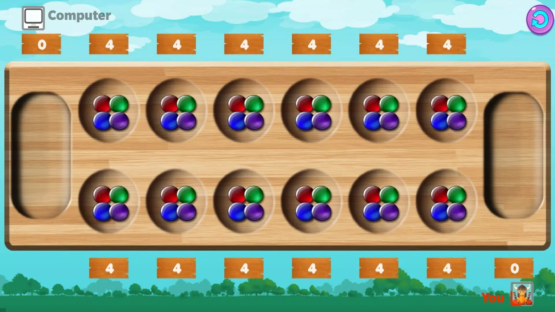 Juego mancala online