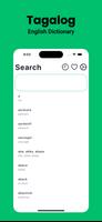 Tagalog Dictionary English ポスター