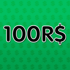 100 robux icône