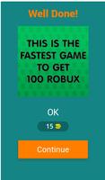 برنامه‌نما 100 robux عکس از صفحه