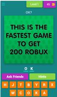 200 robux poster