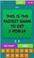 5 robux постер