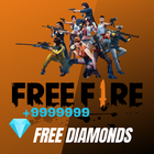 free diamonds for free fire app আইকন