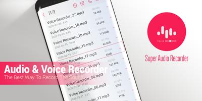 Super Audio Recorder syot layar 1