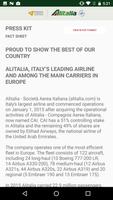 Alitalia On the Go скриншот 3