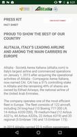 Alitalia On the Go تصوير الشاشة 3