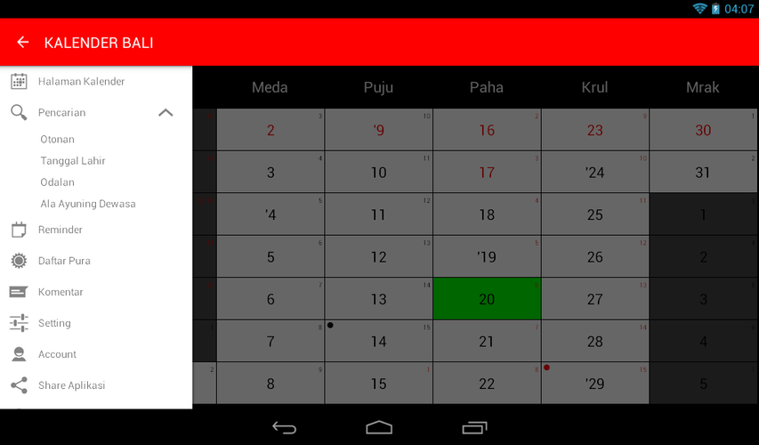 Kalender Bali Apk 3 4 9å®‰å