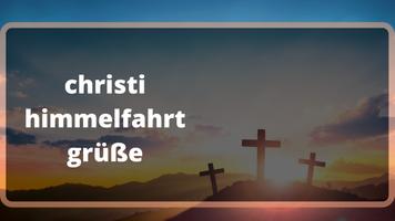 christi himmelfahrt grüße-poster