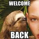 welcome back meme APK