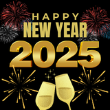 Happy New Year 2025 icon