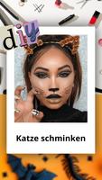 halloween schminke تصوير الشاشة 1