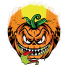 APK pumpkin stickers