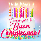 Icona auguri di buon compleanno