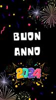 auguri di buon anno 2024 پوسٹر