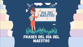 frases del dia del maestro Plakat