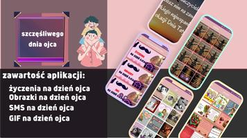 dzień ojca zyczenia plakat