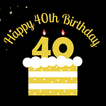 happy 40th birthday wishes
