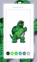 Kaiju Pixel Art 海报