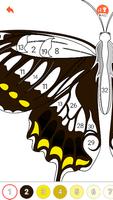 Butterfly Color By Number screenshot 3