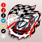 Cars Color by Number –  New icon